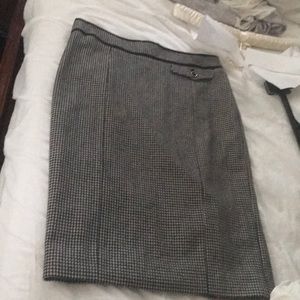 Pink Tartan pencil skirt